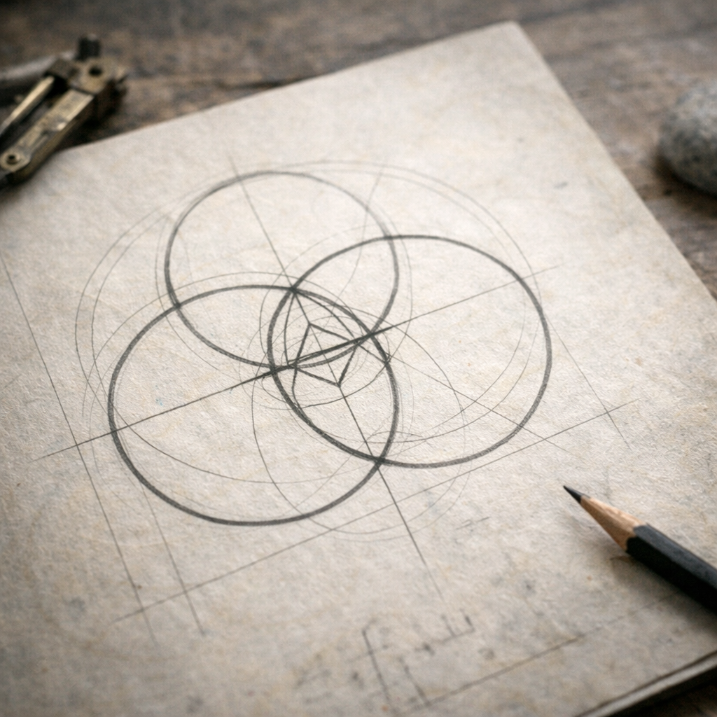 Geometry in motion: The Triad of Balance
